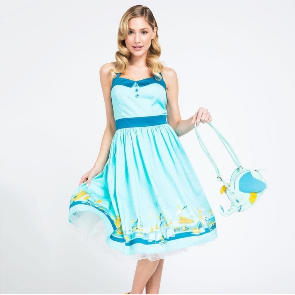 Aqua Disneyland Dress